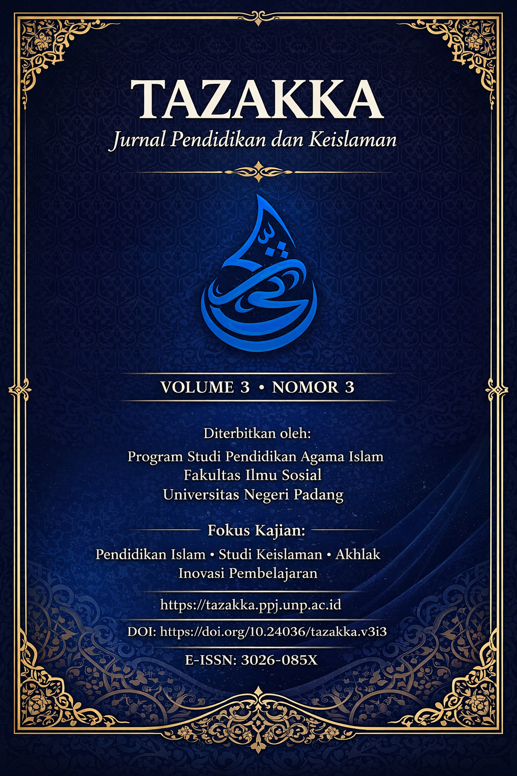					View Vol. 3 No. 03 (2025): Pendidikan dan Keislaman
				